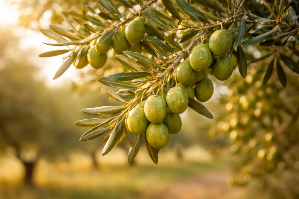Planter les oliviers