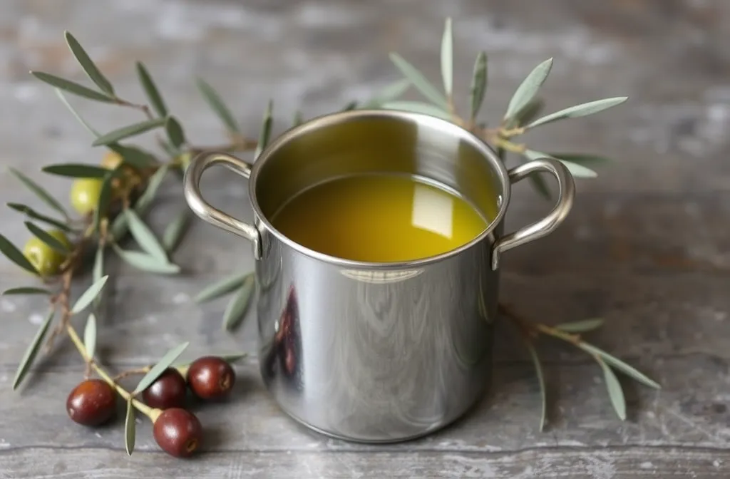 Fût en inox pour huile d'olive 