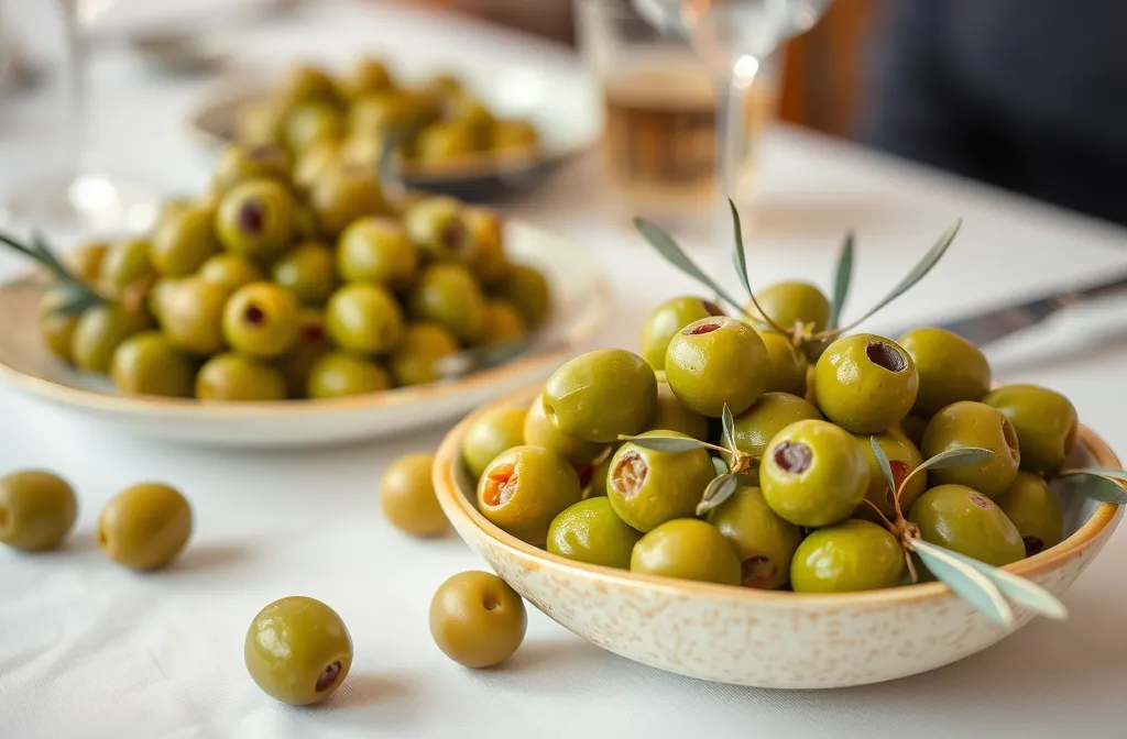 preparation olive verte