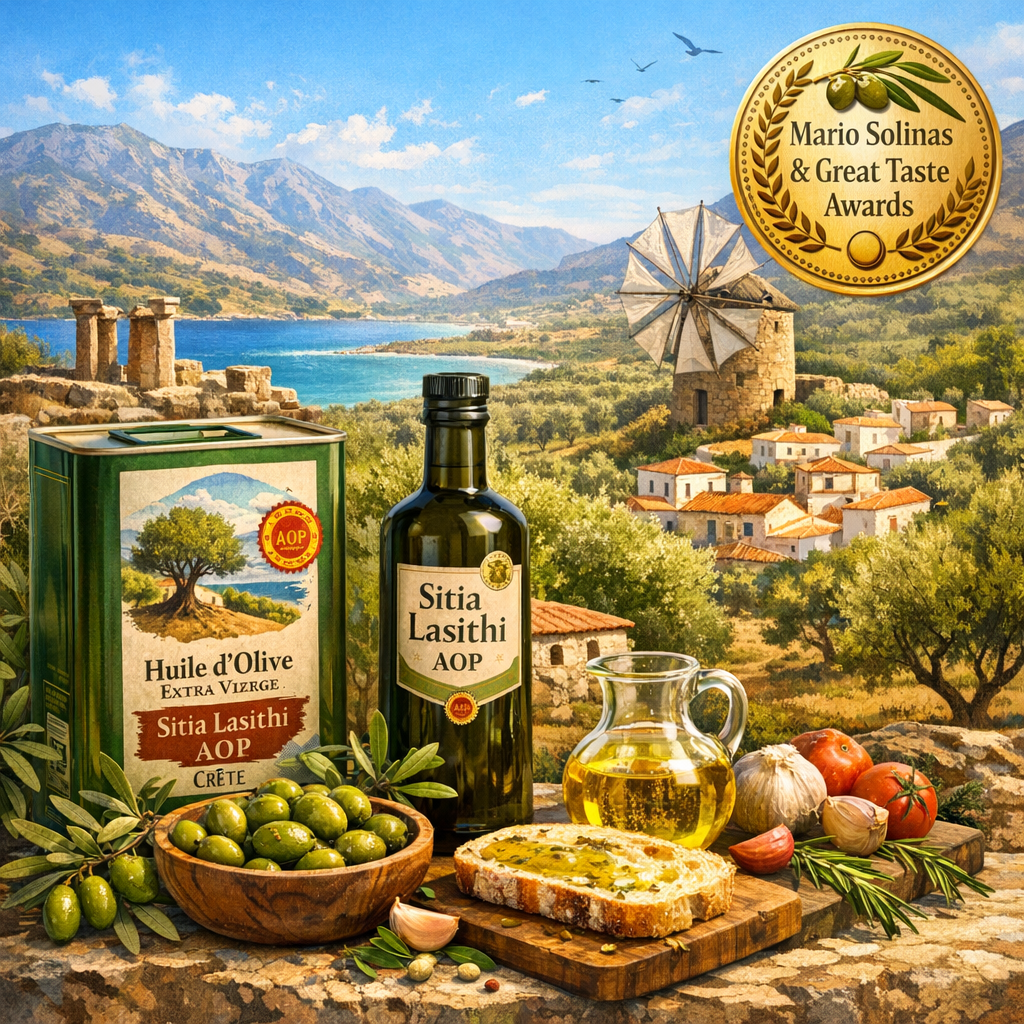 huile d'olive sitia lasithi​