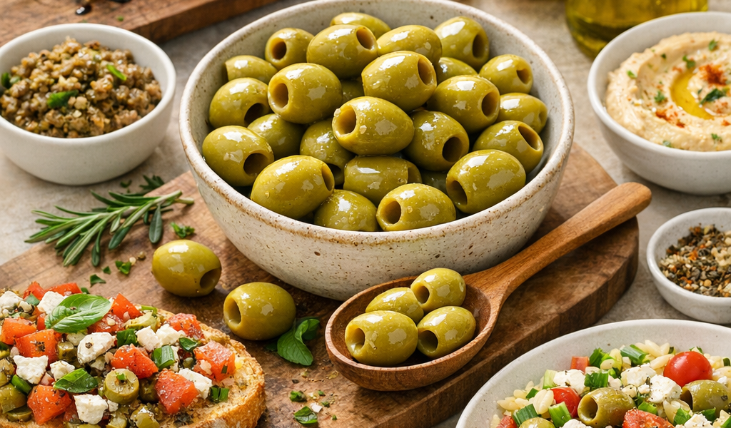 olive vert dénoyauté : idées recettes faciles