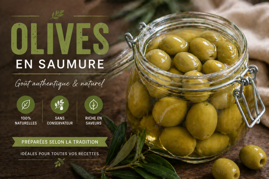 olives en saumure​