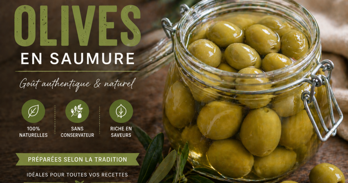 olives en saumure​