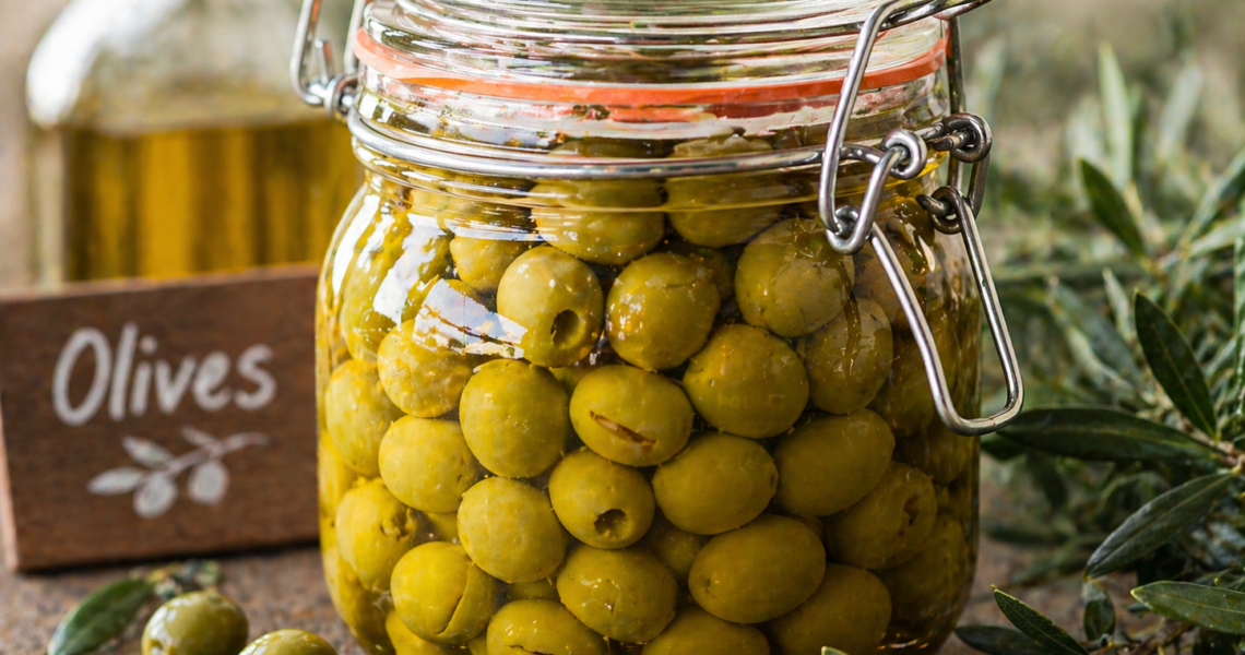 bocal d'olives